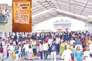 Special arrangements made for pilgrims at Yadadri in Hyderabad
