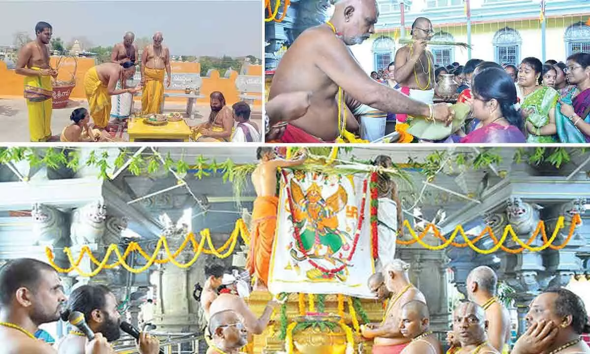 Spiritual enthusiasm fills Bhadradri temple in Bhadrachalam