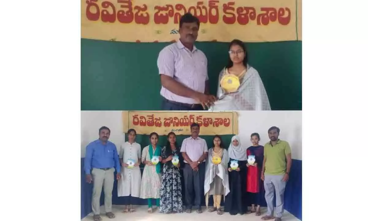 Students showcase their talent under the guidance of Ravi Teja