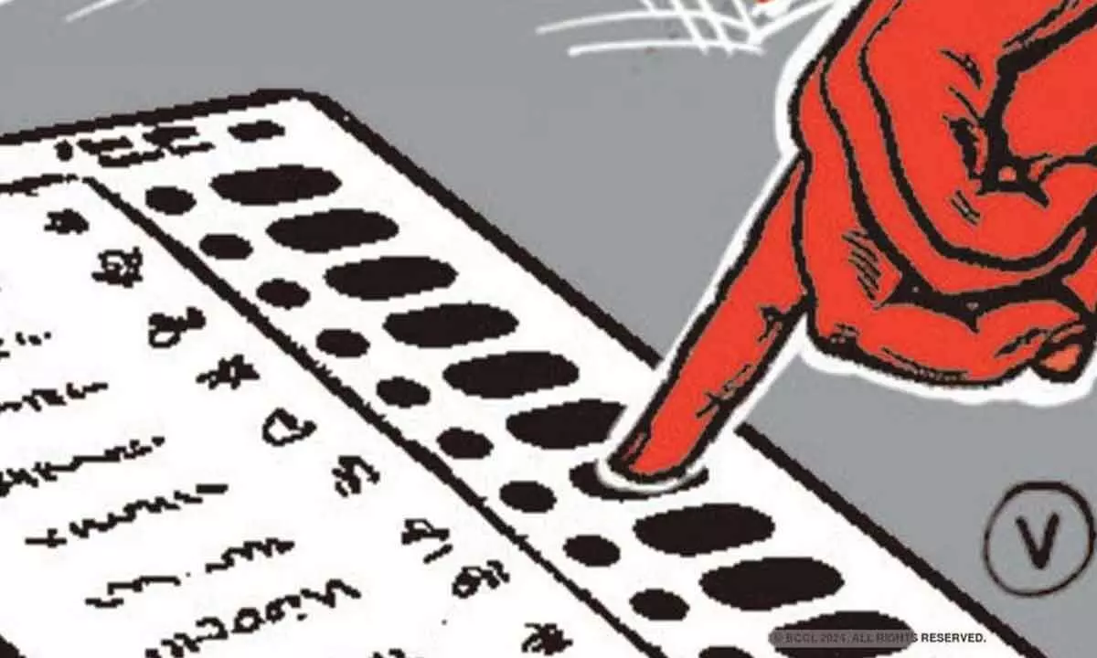 Surveys predict BRS to finish a distant 3rd in LS polls, likened to a sinking ship