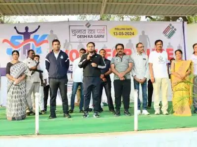 Tejas Nandalal Pawar, Collector, Initiates Voting Rights Awareness Campaign