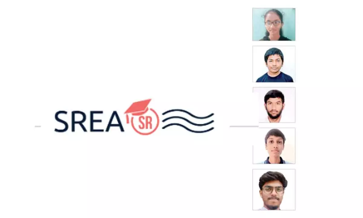 Top JEE ranks achieved by SR students