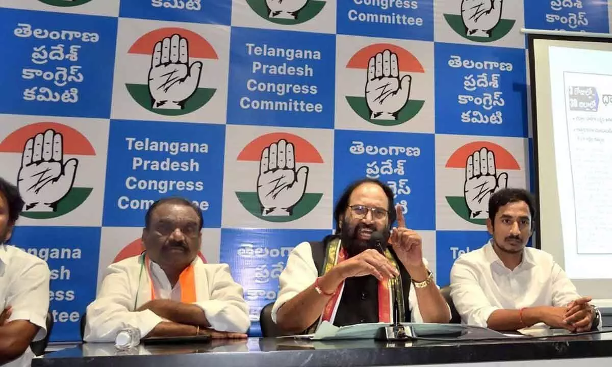 Uttam exposes BRS deception in paddy auction