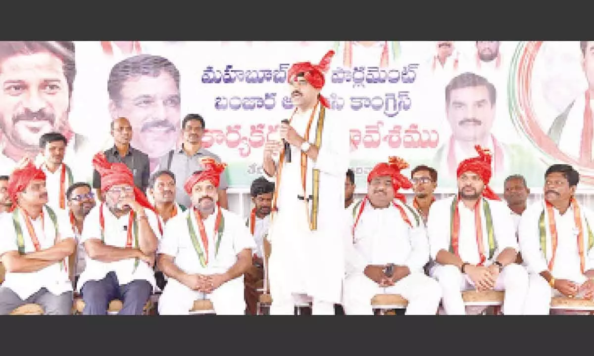 Vamshi Chand pledges to uplift tribals