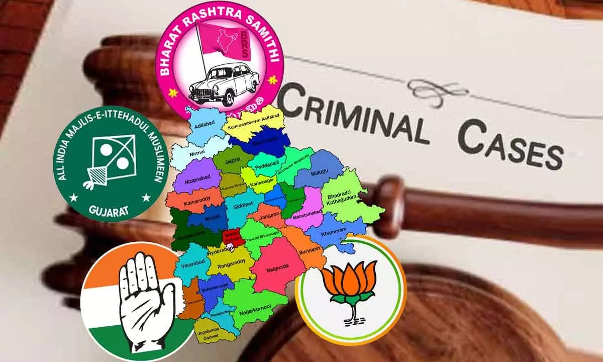 34 candidates with criminal cases contesting in LS polls throughout the State