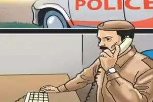 A police vehicle has been stolen