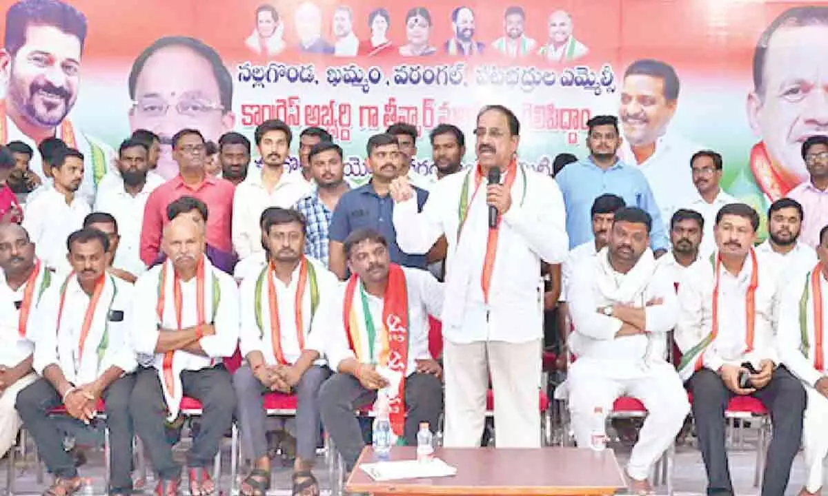Agriculture Minister Tummala Nageswara Rao states that Congress is working towards TG’s development
