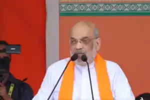 Amit Shah Lambasts Congress at Bhuvanagiri Gathering