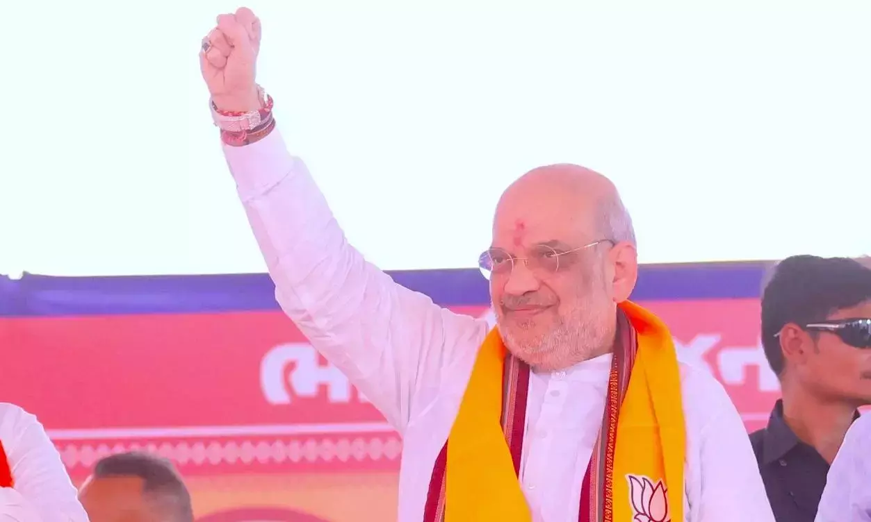 Amit Shah's election campaign leads to traffic restrictions at Parade Grounds