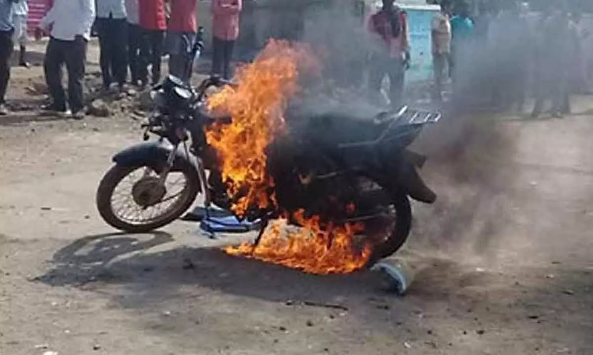 Another man succumbs to injuries from motorcycle explosion in Hyderabad