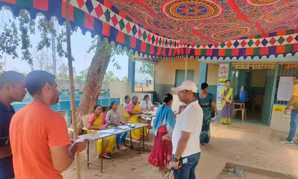 ASP Paritosh Pankaj IPS of Bhadrachalam guarantees safe voting in Maoist-affected regions