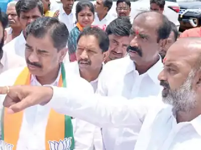 Bandi checks preparations for PM Modi’s public gathering