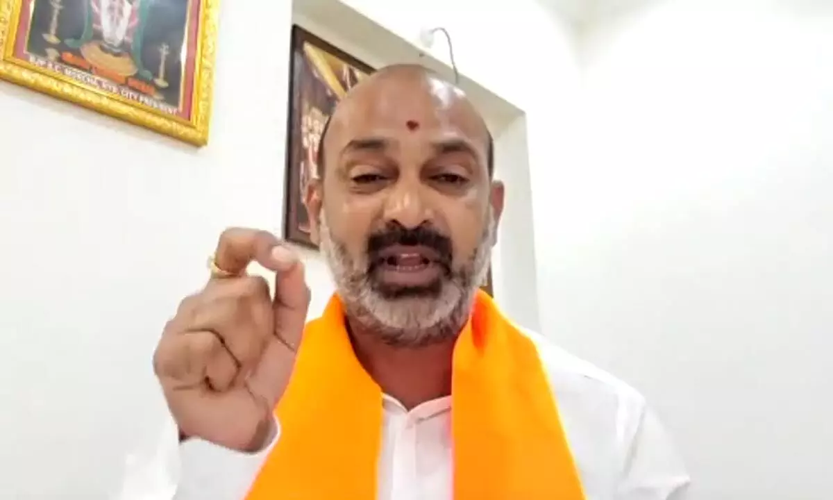 Bandi Sanjay declares phone tapping case in Telangana more serious than emergency