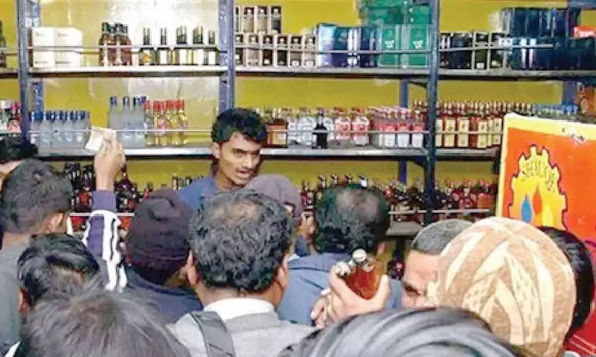 Bar owners and wine shop dealers engage in battle impacting TG Excise revenue.