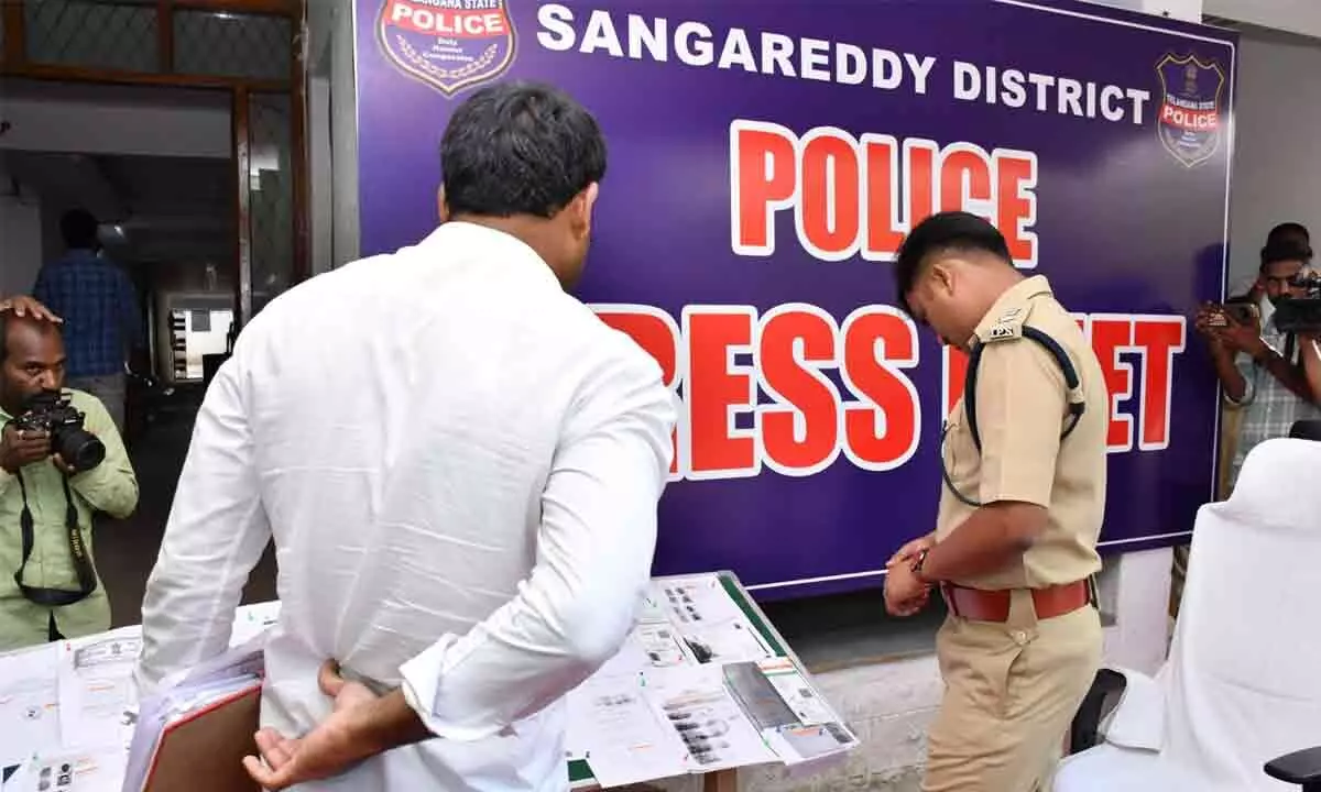 C.C.S. Police in Sangareddy District Bust Gang of Land Scammers