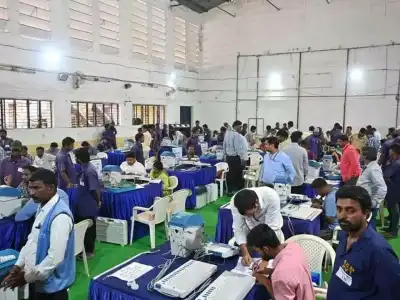 Cantonment hosts mock election polls
