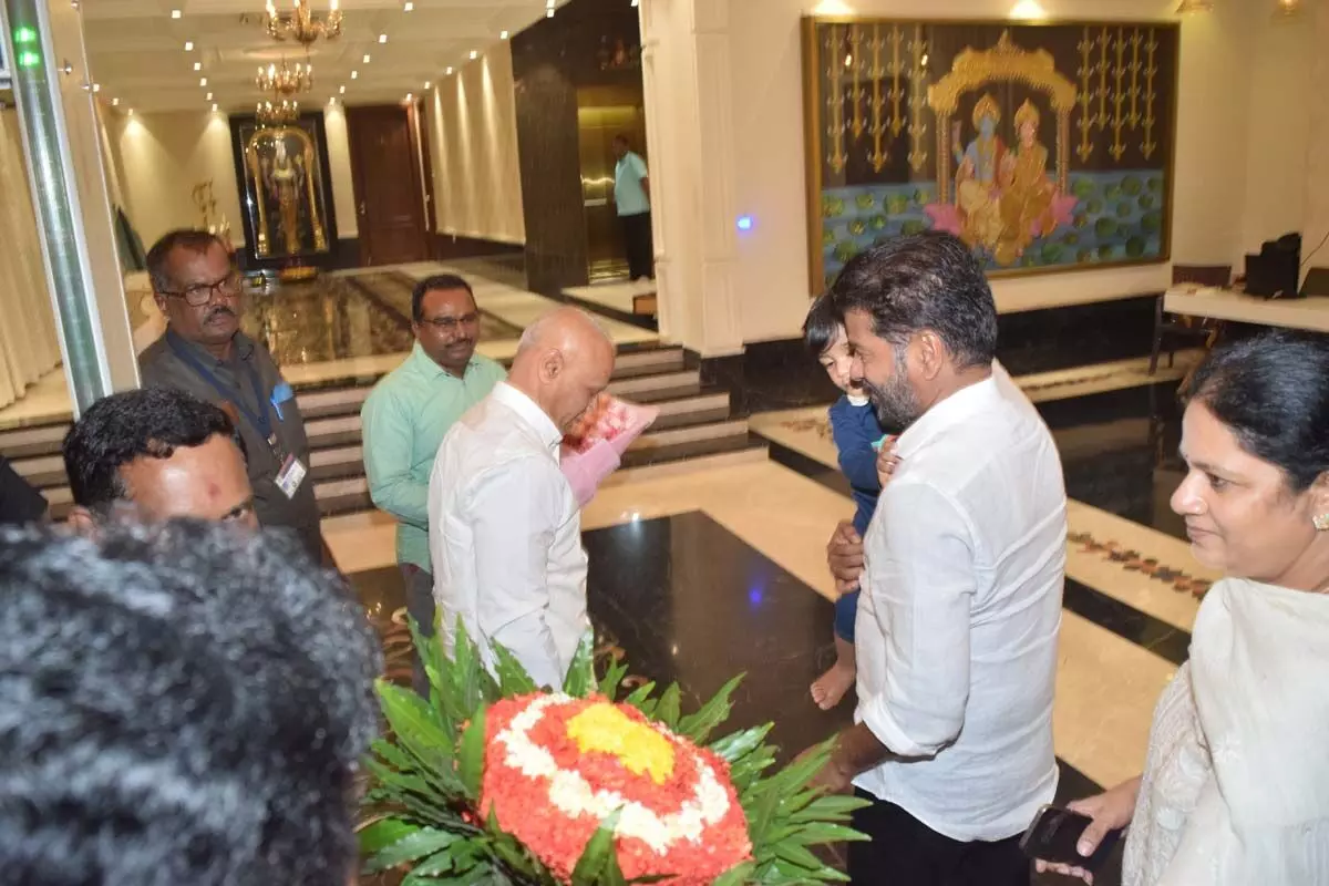 Chief Minister of Telangana visits Tirumala