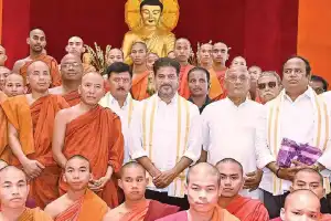 Chief Minister supports funding for Buddha spiritual centre