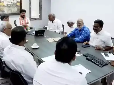 CM Revanth Reddy meets with leaders from CPI, CPM, and Telangana Jana Samithi