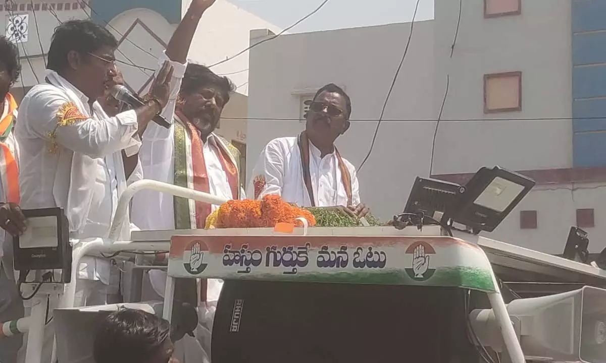 Deputy CM Batti Vikramarka Joins Mallu Ravi in Lok Sabha Elections Road Show