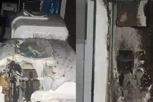 District center electronic shop engulfed in massive fire