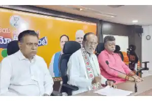 Dr. Laxman accuses Congress of pushing Telangana into debt trap
