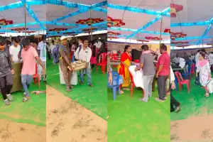 Dr. Priyanka Ala, District Election Officer and Collector, inspects by-election distribution center for Legislative Council Graduates