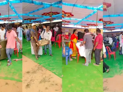 Dr. Priyanka Ala, District Election Officer and Collector, inspects by-election distribution center for Legislative Council Graduates