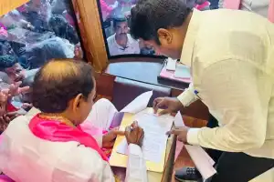 EC cautions KCR to watch his language