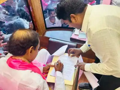 EC cautions KCR to watch his language
