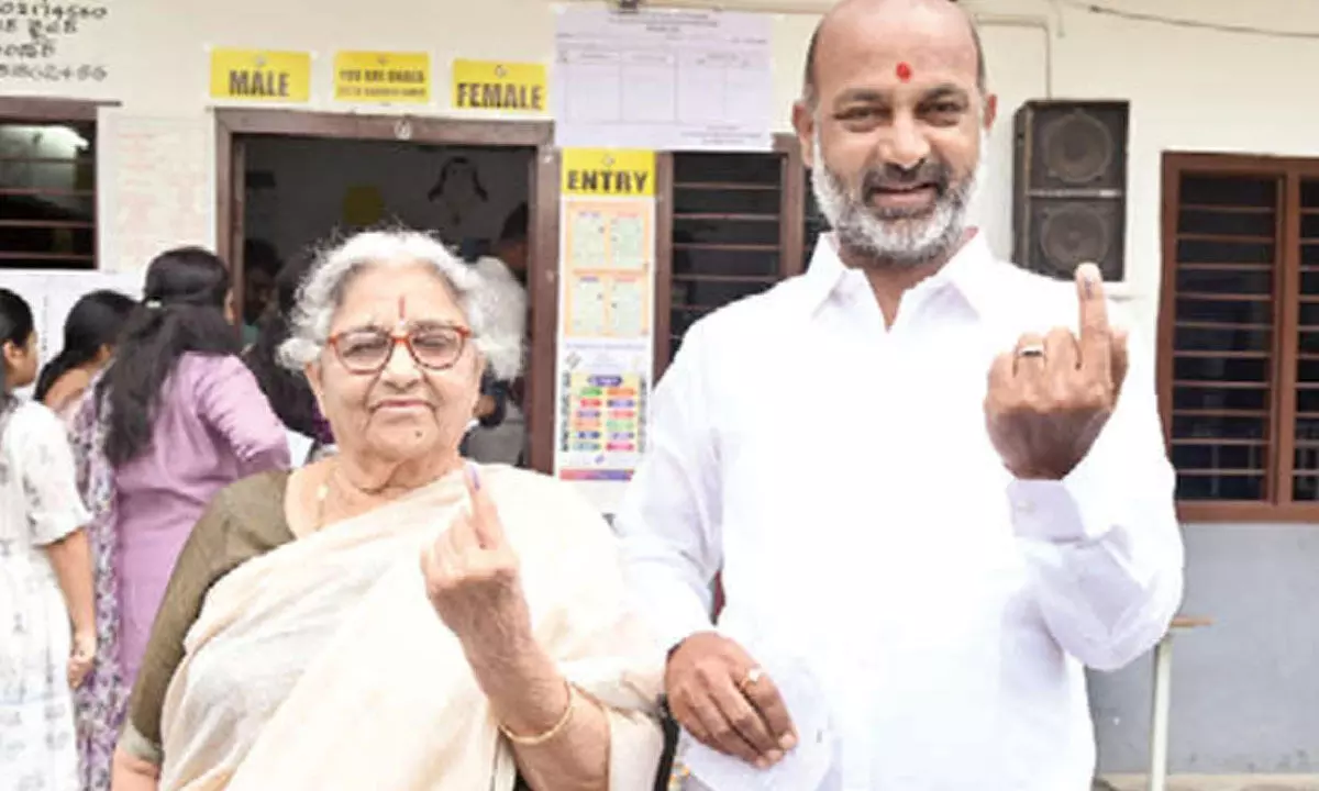 Elections in Karimnagar Conducted Peacefully