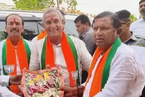 Etela Rajender tours Bhadradri District in preparation for MLC By-Elections