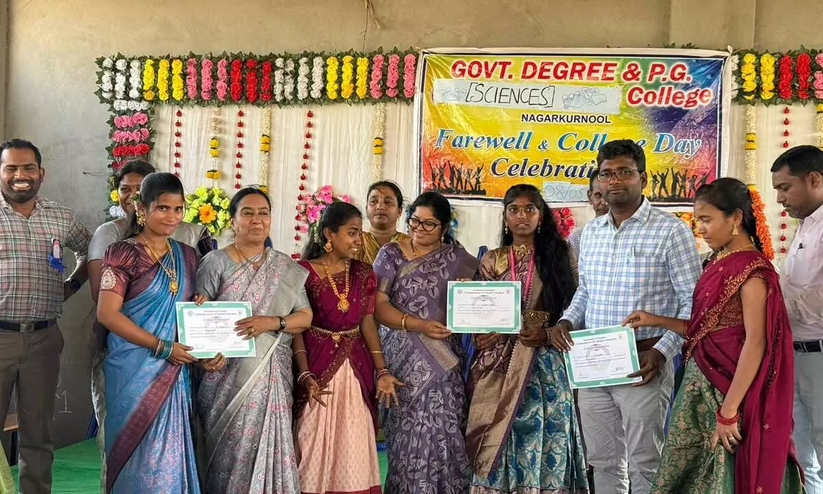 Government Degree College Hosts Grand Farewell Day Celebrations