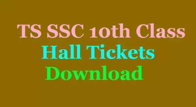 Hall Tickets for Telangana 10th Class Advanced Supplementary Exams Now Available