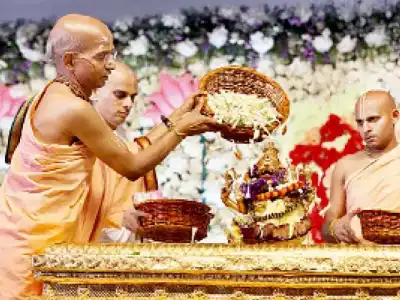Hare Krishna Golden Temple hosts grand celebrations for Narasimha Jayanthi