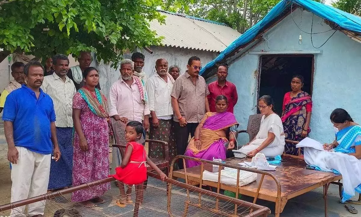 Health screening camp conducted in Gadwal