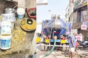 Hotels in Hyderabad disregard regulations as kitchen waste causes drain blockages
