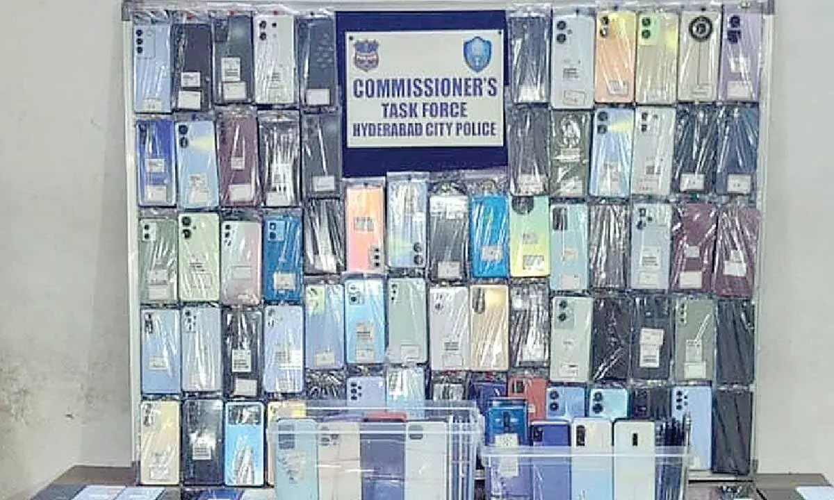 Hyderabad Police Foil Smartphone Theft, Seize 713 Devices