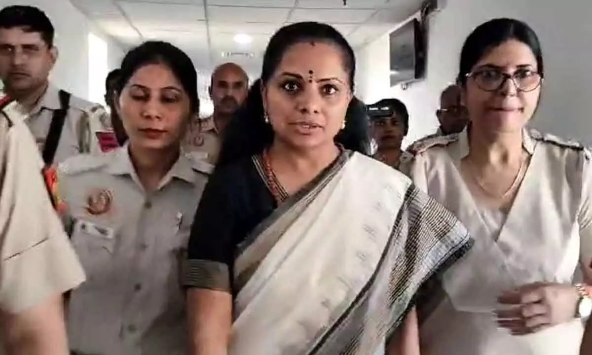 Kavitha’s custody extended by court until May 20