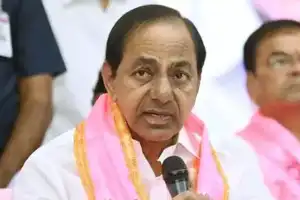 KCR says ‘RR tax’ is tarnishing Hyderabad’s reputation.
