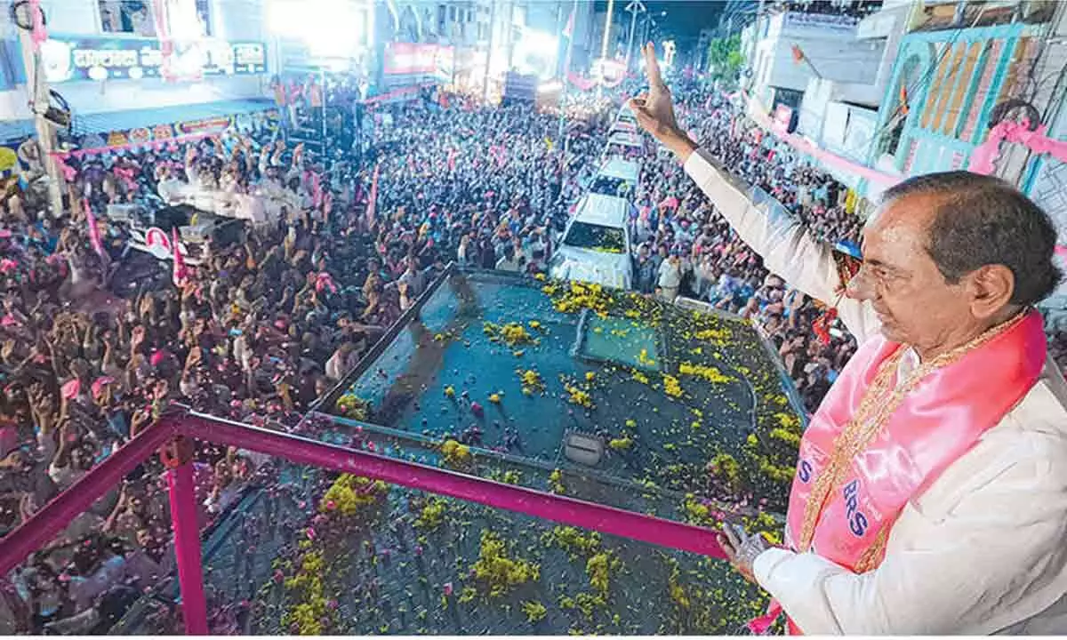 KCR to restart bus journey today from Ramagundam