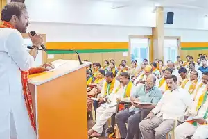 Kishan Reddy evaluates the progress of booth committee activities