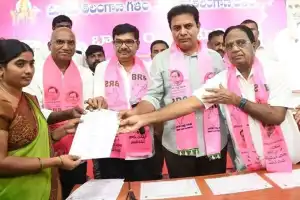 KTR accuses Revanth Reddy of falsely claiming credit for 32,000 jobs