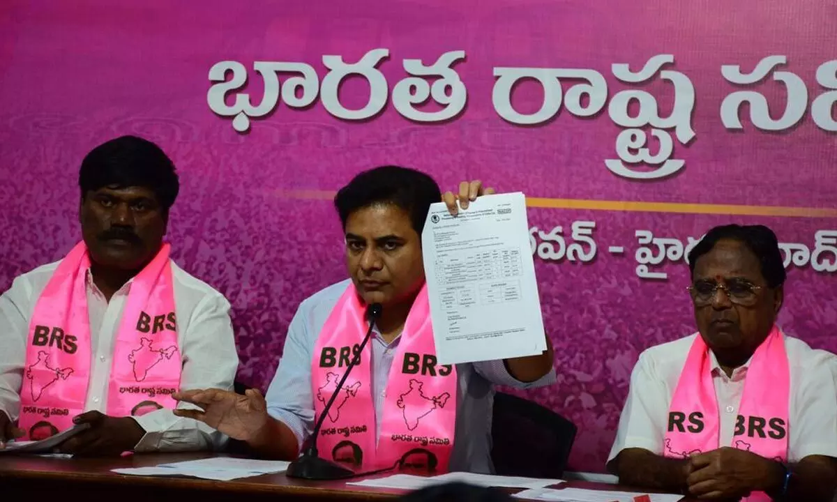 KTR suspects Rs 1,000-cr rice scam under Congress government