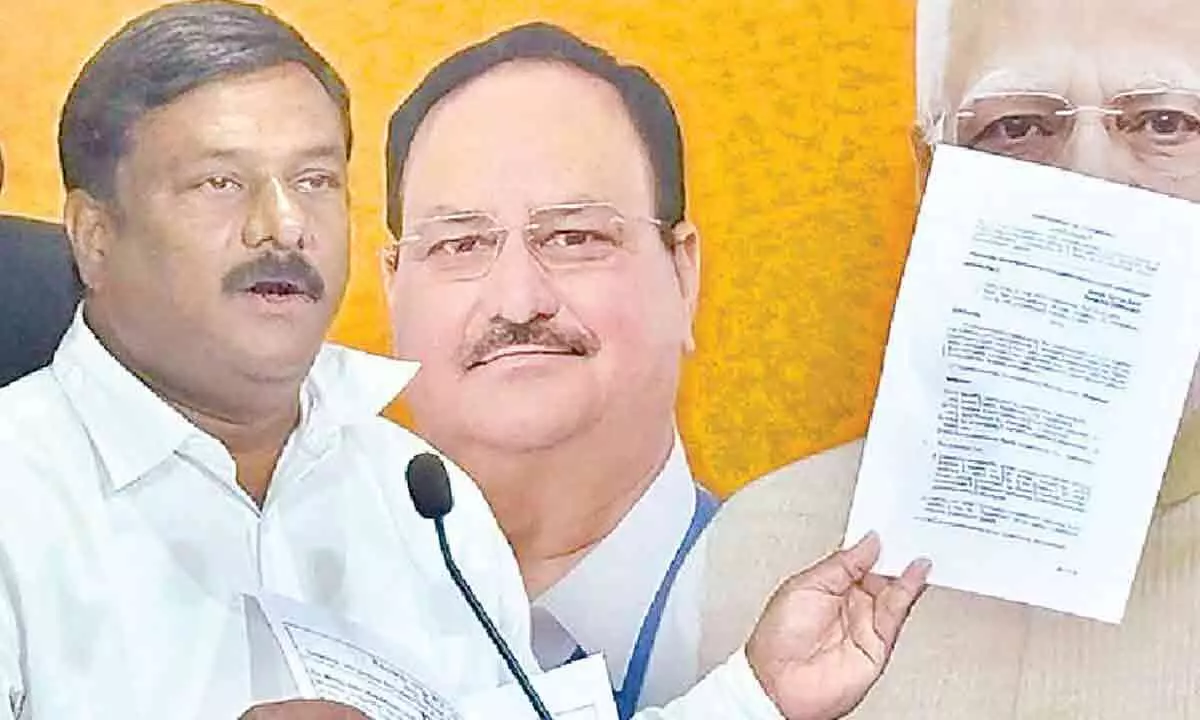 Leader of the BJLP restates claims of corruption in paddy procurement