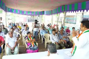 Leaders of Secunderabad cantonment colony meet with Congress candidates