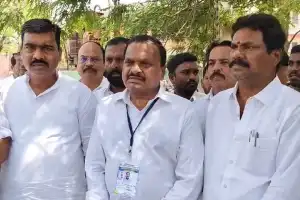 Medak BRS MP Candidate Urges Voters to Turn Out in Large Numbers During Polling Booth Visits