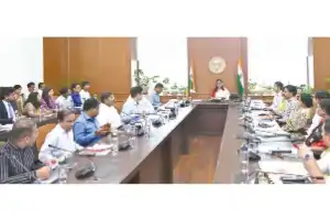 Meeting held by Chief Secretary to improve Ease of Doing Business rankings