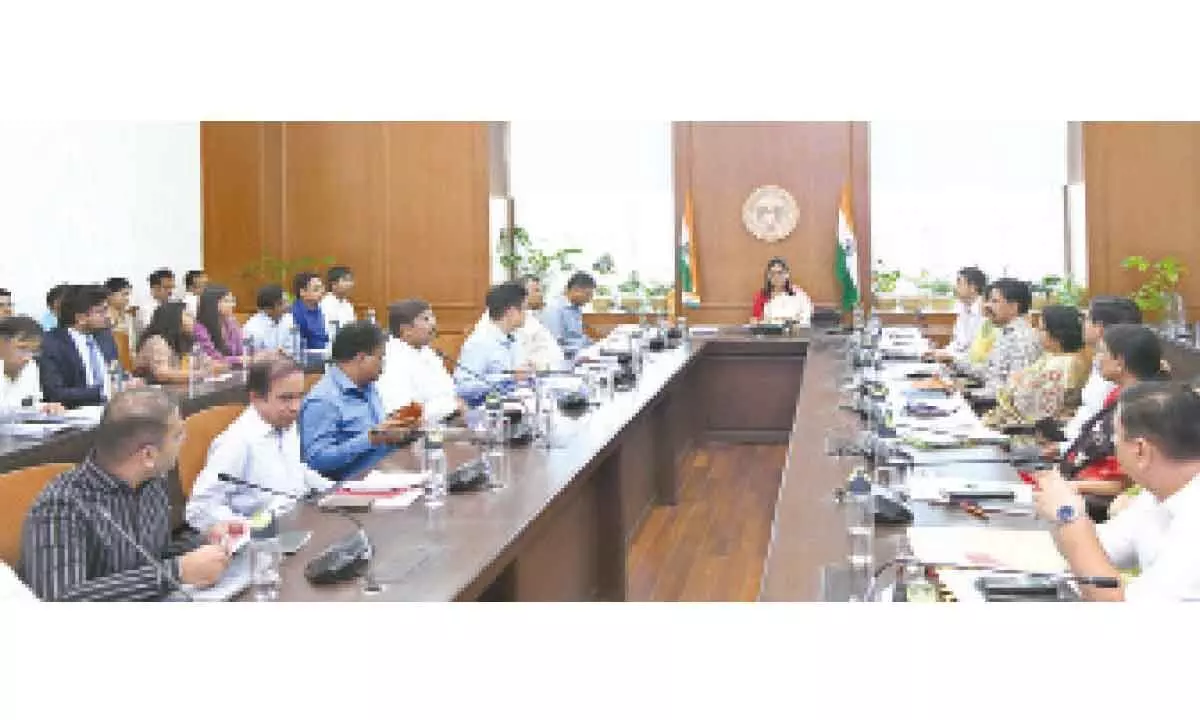 Meeting held by Chief Secretary to improve Ease of Doing Business rankings