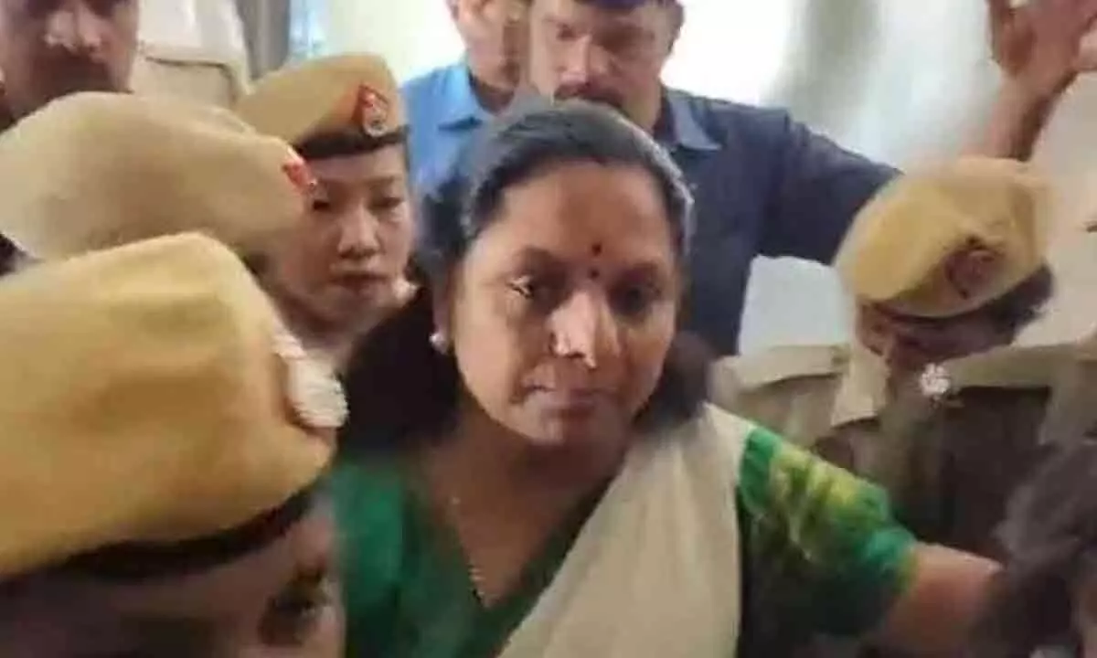 MLC Kavitha’s judicial remand extended in Delhi Liquor case